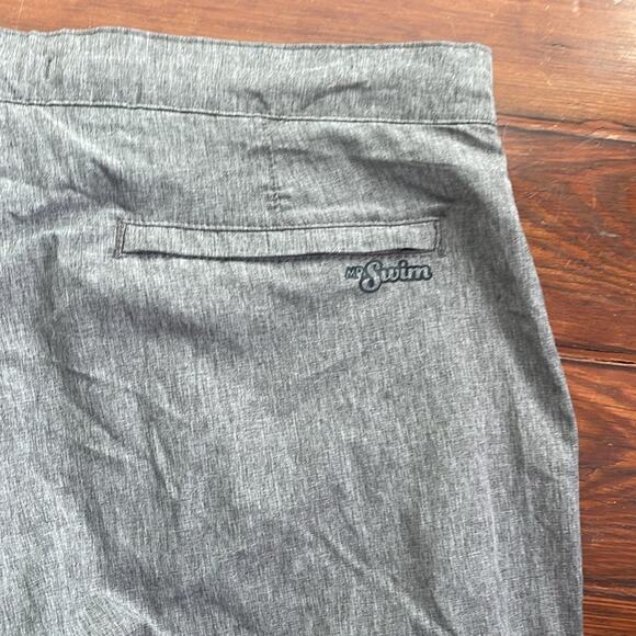 Mr. Swim unlined hybrid flat front quick dry shorts sz 36 - Picture 5 of 6
